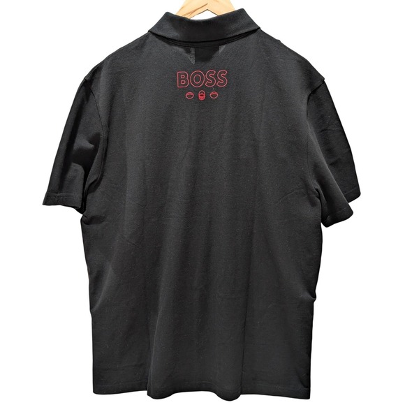 BOSS x NFL New York Giants Black Polo Shirt Men's 3XL NFL Team Apparel NWT - Picture 5 of 9